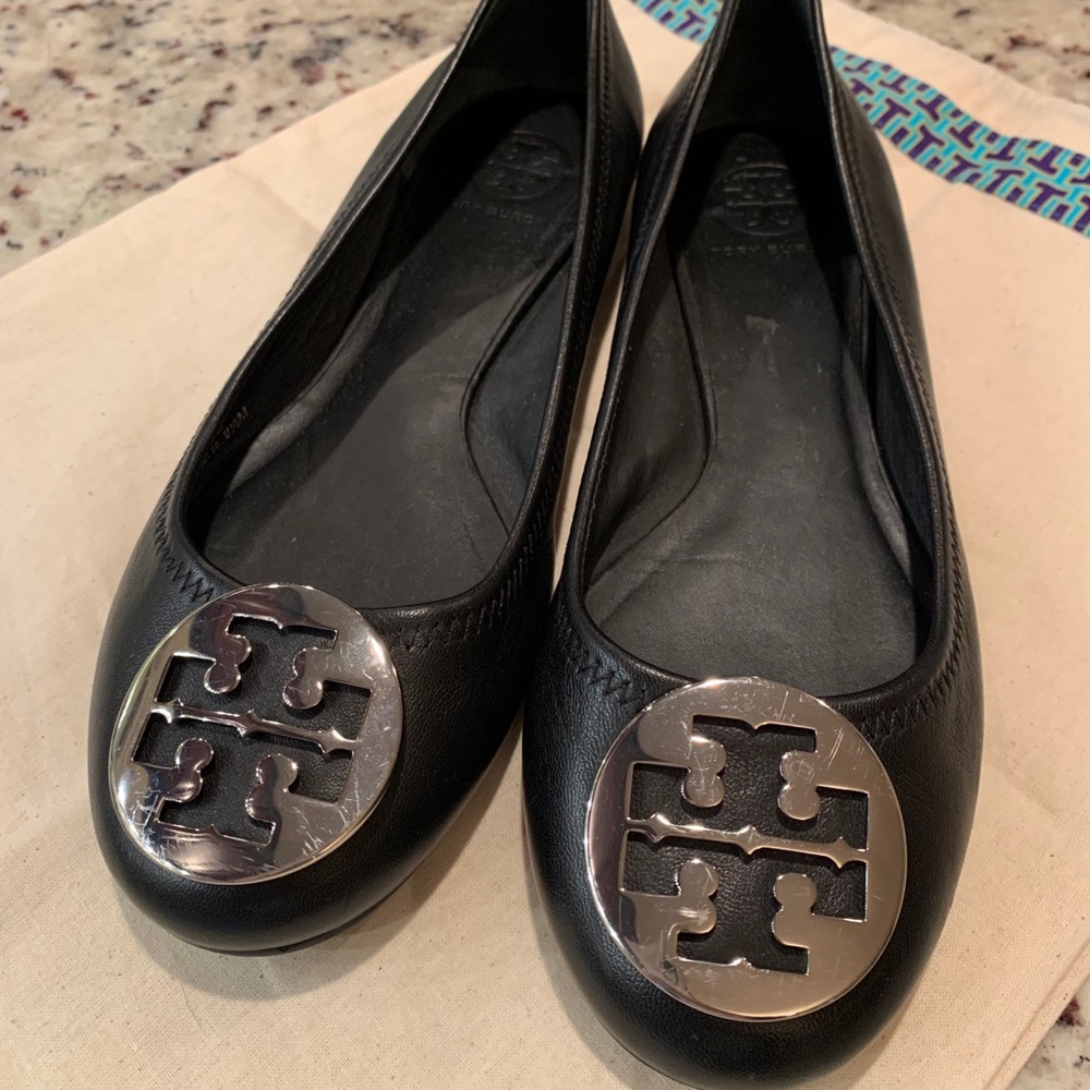 Tory Burch Black flats